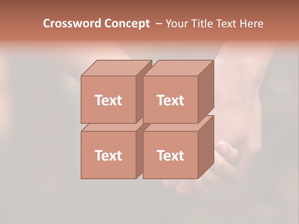 Together Person Woman PowerPoint Template