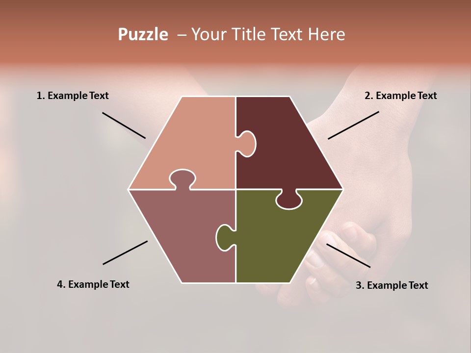 Together Person Woman PowerPoint Template