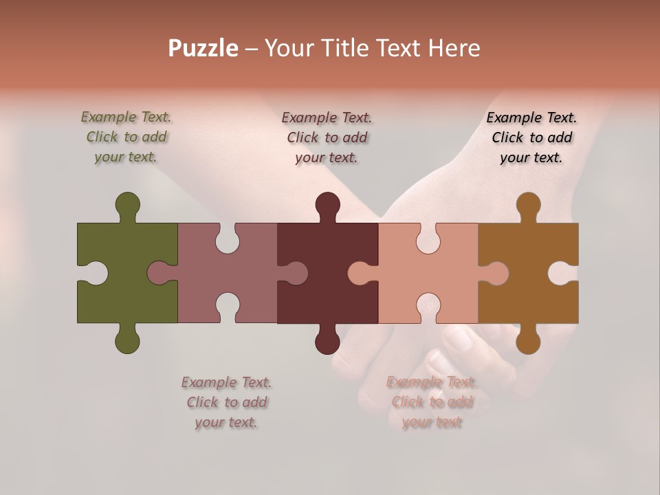 Together Person Woman PowerPoint Template