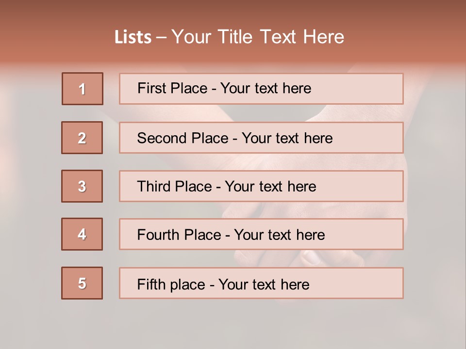 Together Person Woman PowerPoint Template
