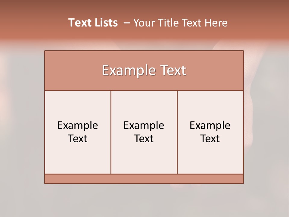 Together Person Woman PowerPoint Template