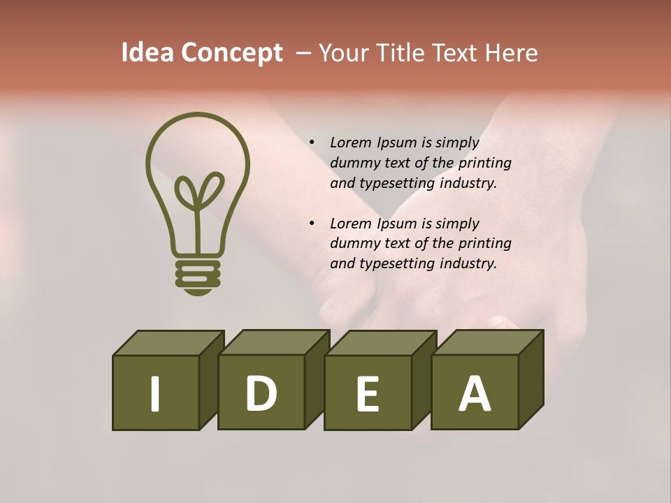 Together Person Woman PowerPoint Template