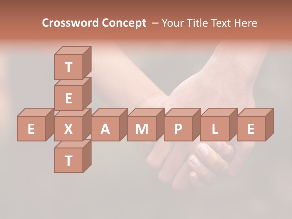 Together Person Woman PowerPoint Template