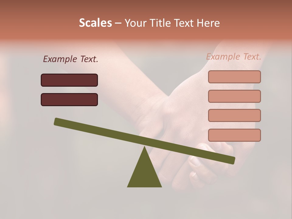 Together Person Woman PowerPoint Template