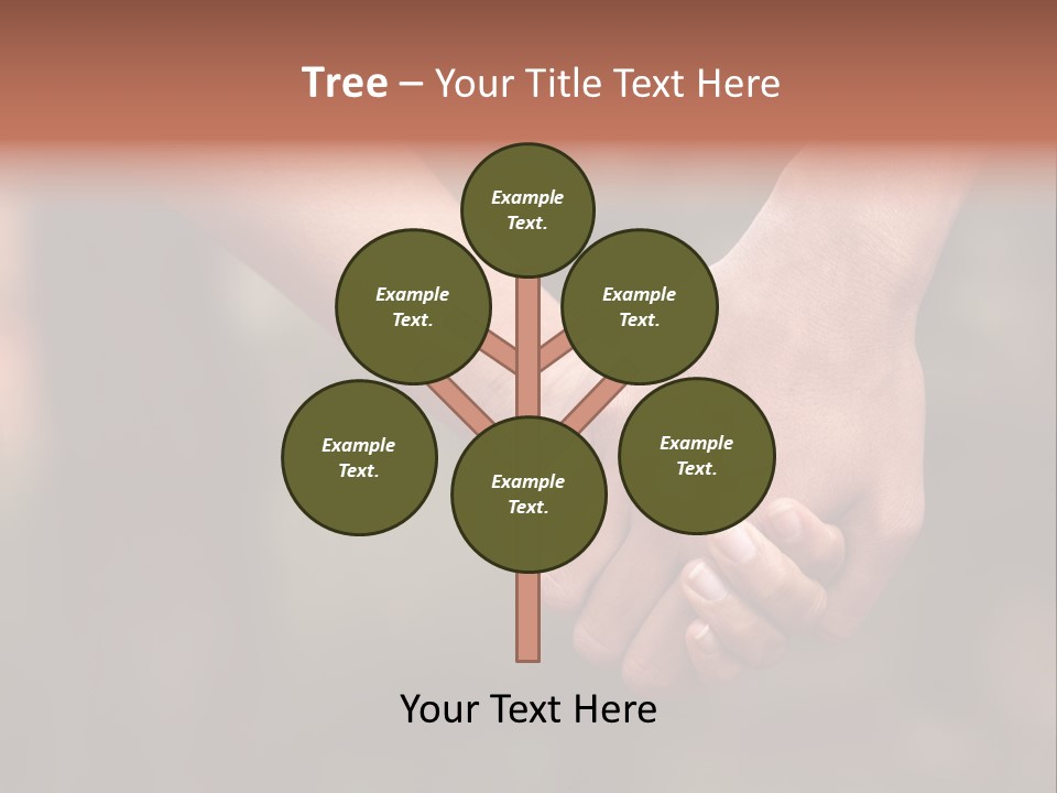 Together Person Woman PowerPoint Template