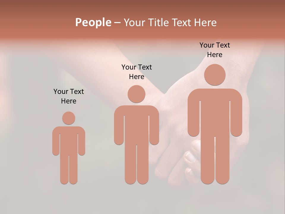 Together Person Woman PowerPoint Template