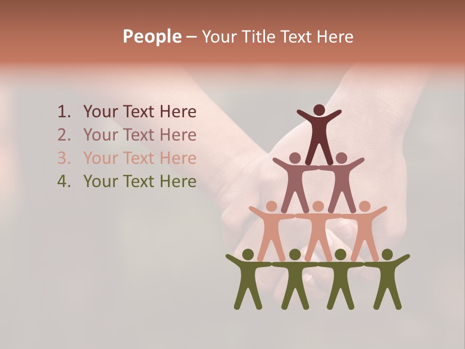 Together Person Woman PowerPoint Template