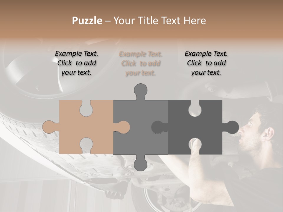 Expertise One Garage PowerPoint Template