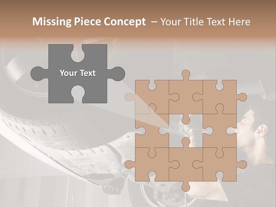 Expertise One Garage PowerPoint Template