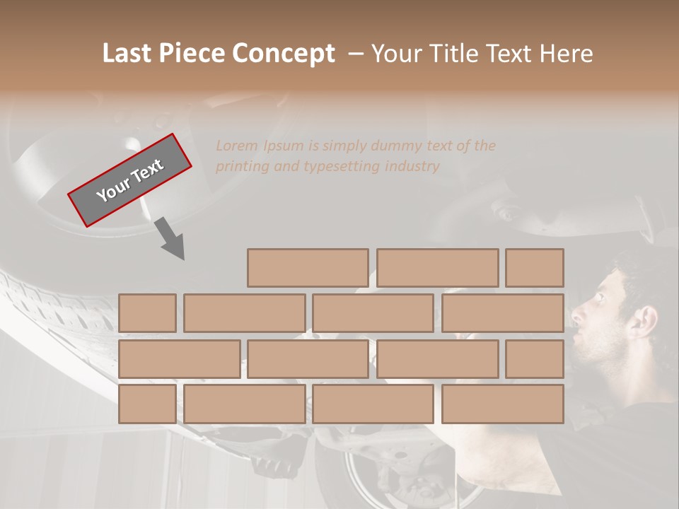 Expertise One Garage PowerPoint Template