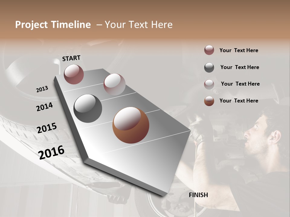 Expertise One Garage PowerPoint Template