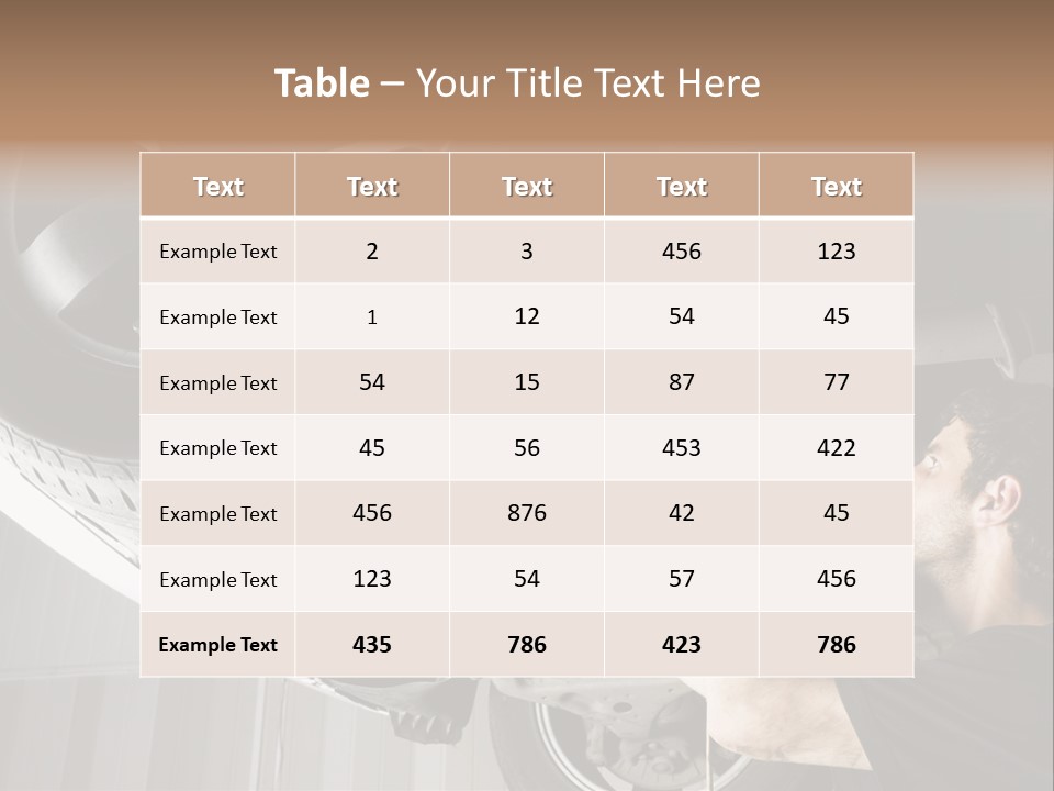 Expertise One Garage PowerPoint Template