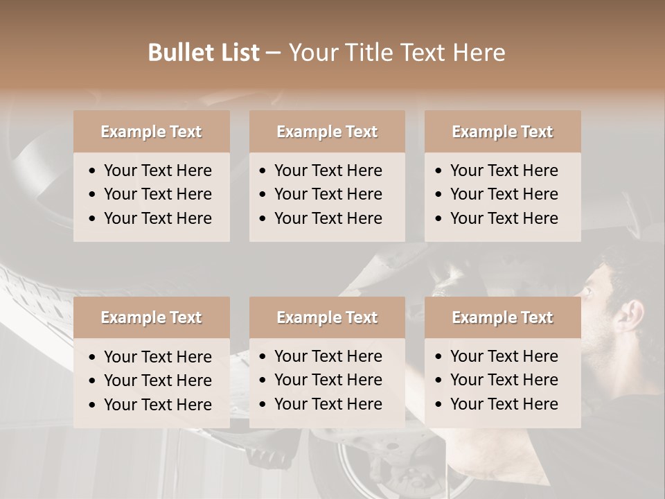 Expertise One Garage PowerPoint Template