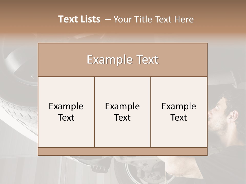 Expertise One Garage PowerPoint Template