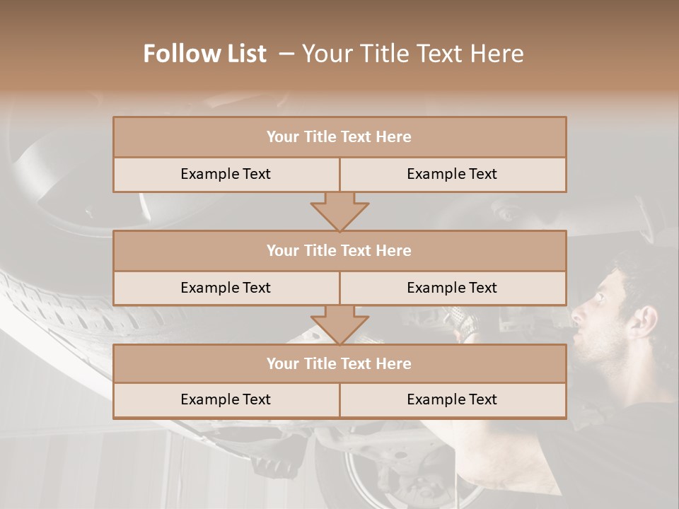 Expertise One Garage PowerPoint Template