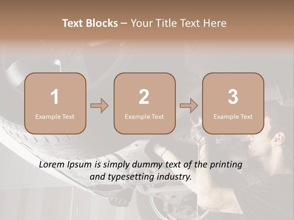 Expertise One Garage PowerPoint Template