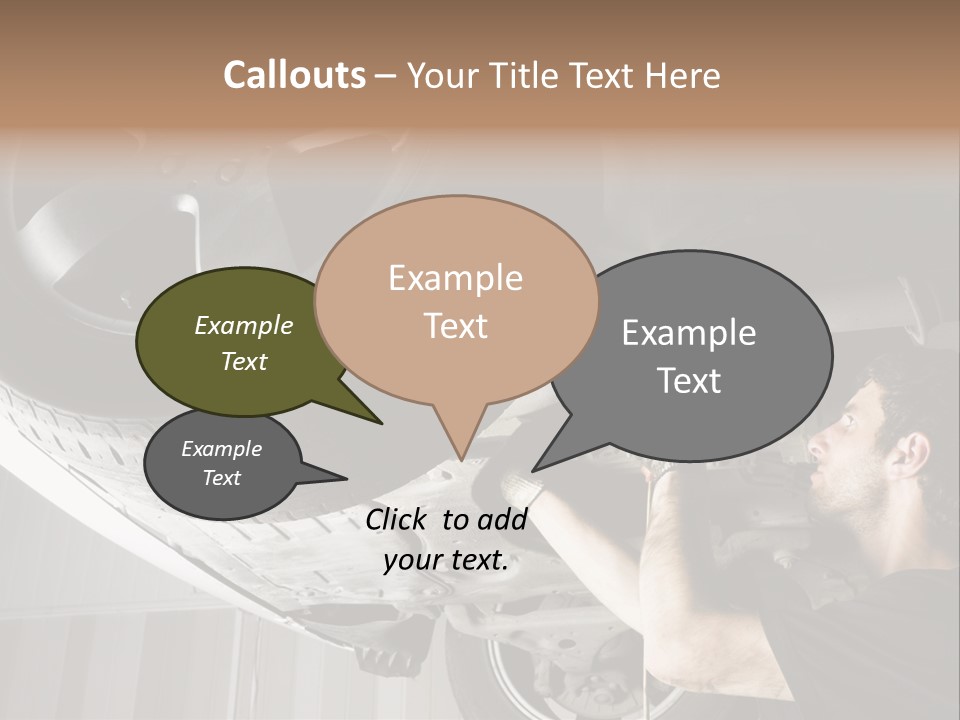 Expertise One Garage PowerPoint Template