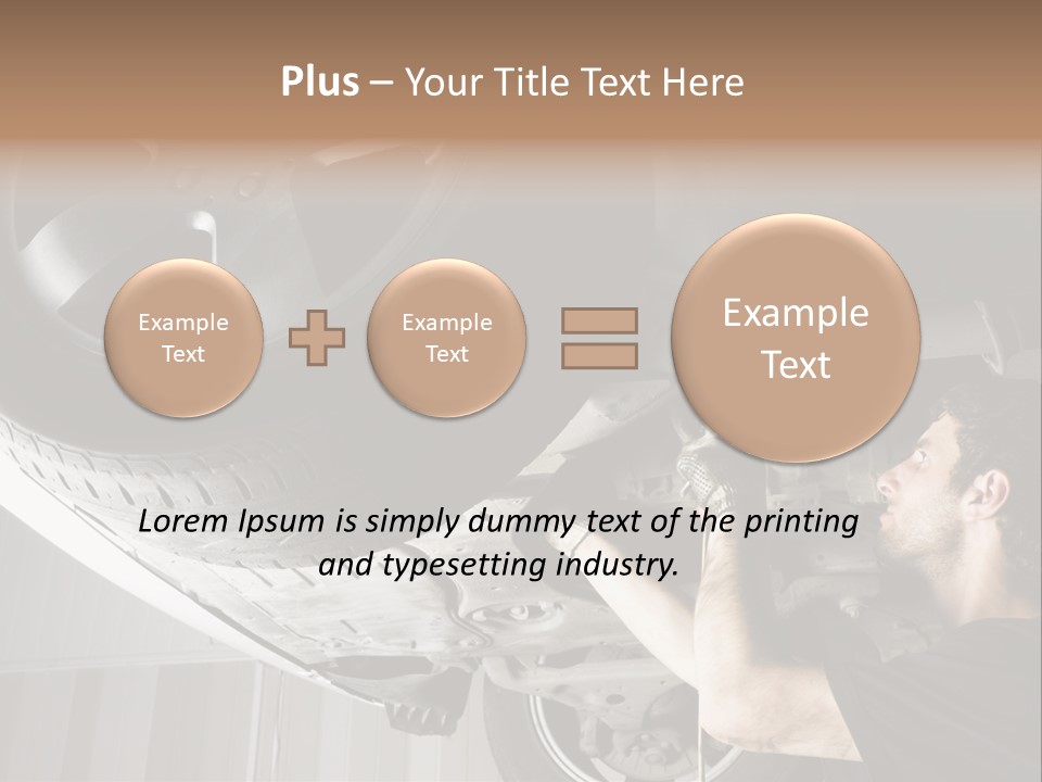 Expertise One Garage PowerPoint Template