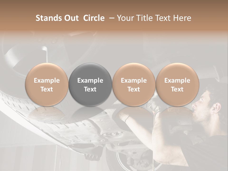 Expertise One Garage PowerPoint Template
