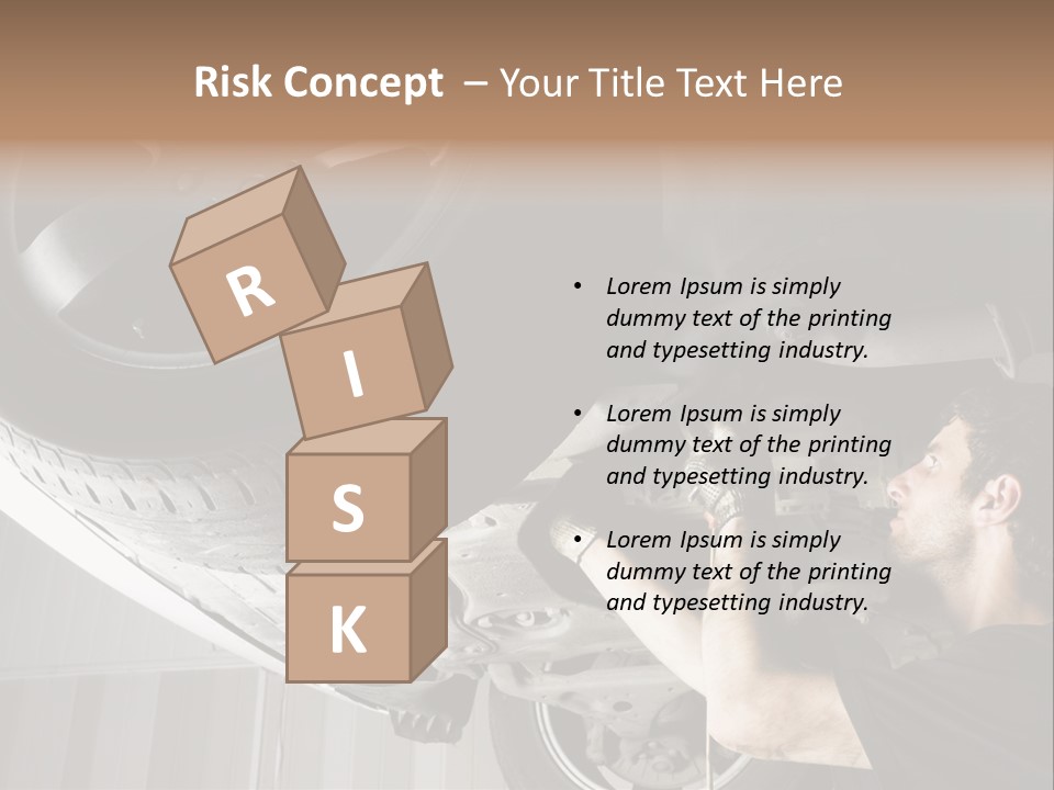 Expertise One Garage PowerPoint Template