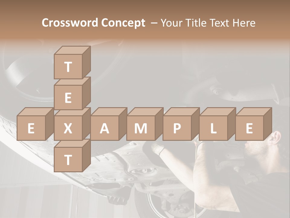 Expertise One Garage PowerPoint Template
