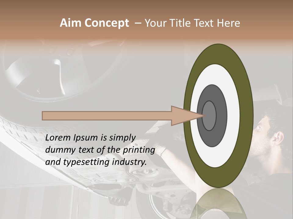 Expertise One Garage PowerPoint Template