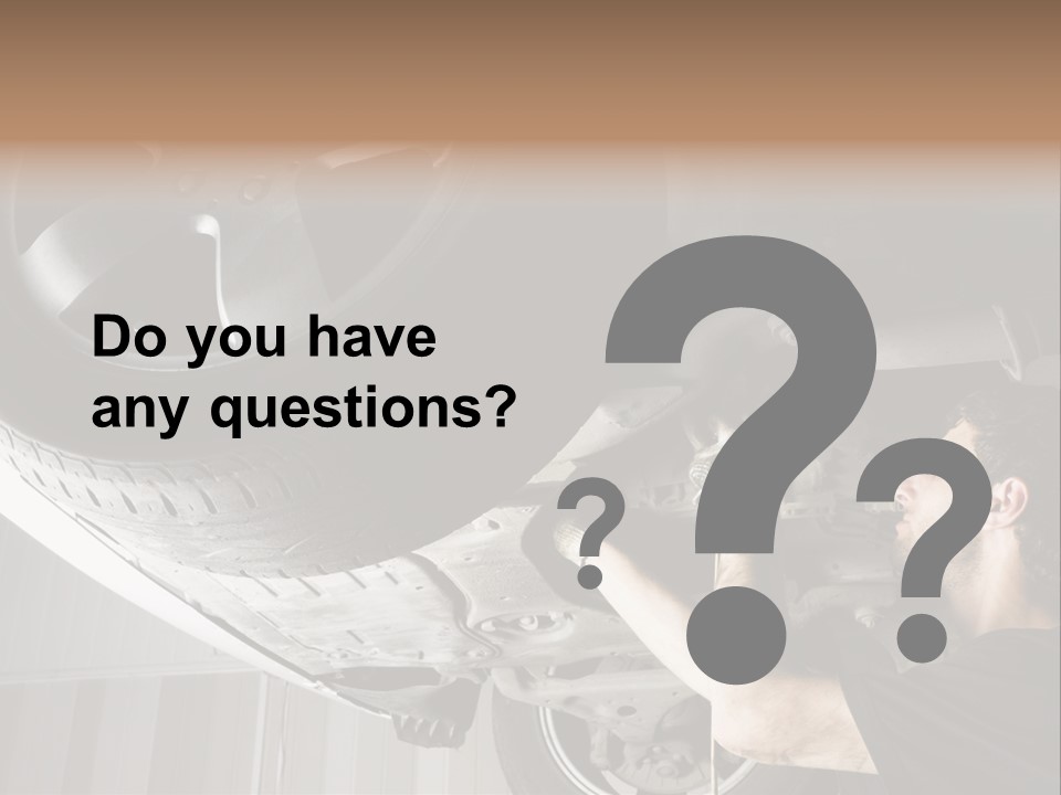 Expertise One Garage PowerPoint Template