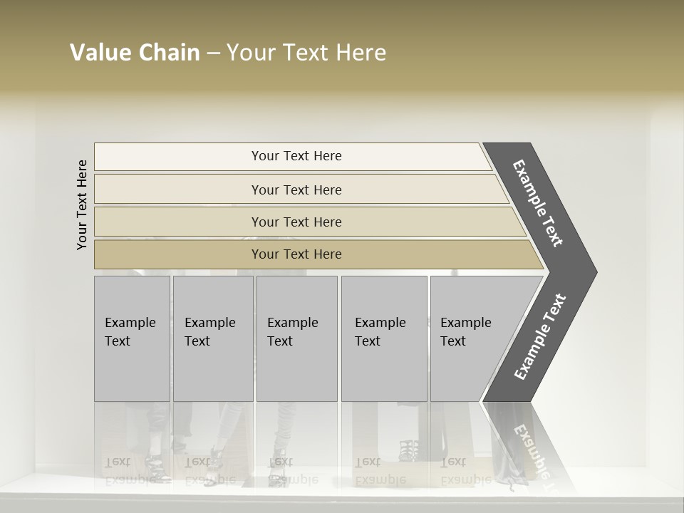 Window Glass Fashion PowerPoint Template