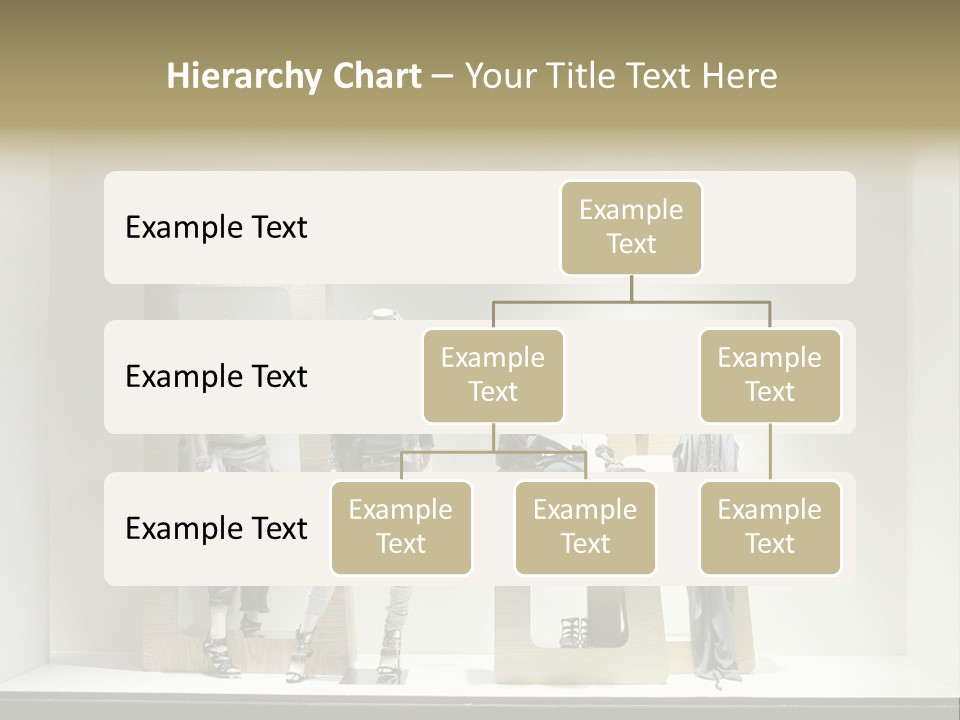 Window Glass Fashion PowerPoint Template