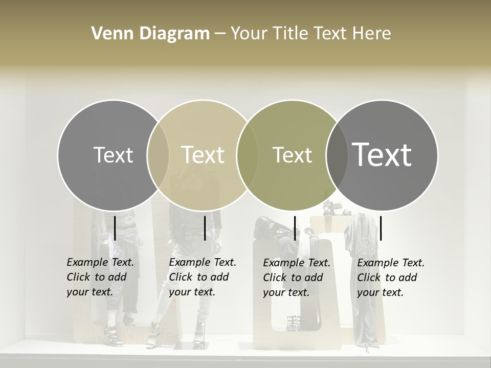 Window Glass Fashion PowerPoint Template