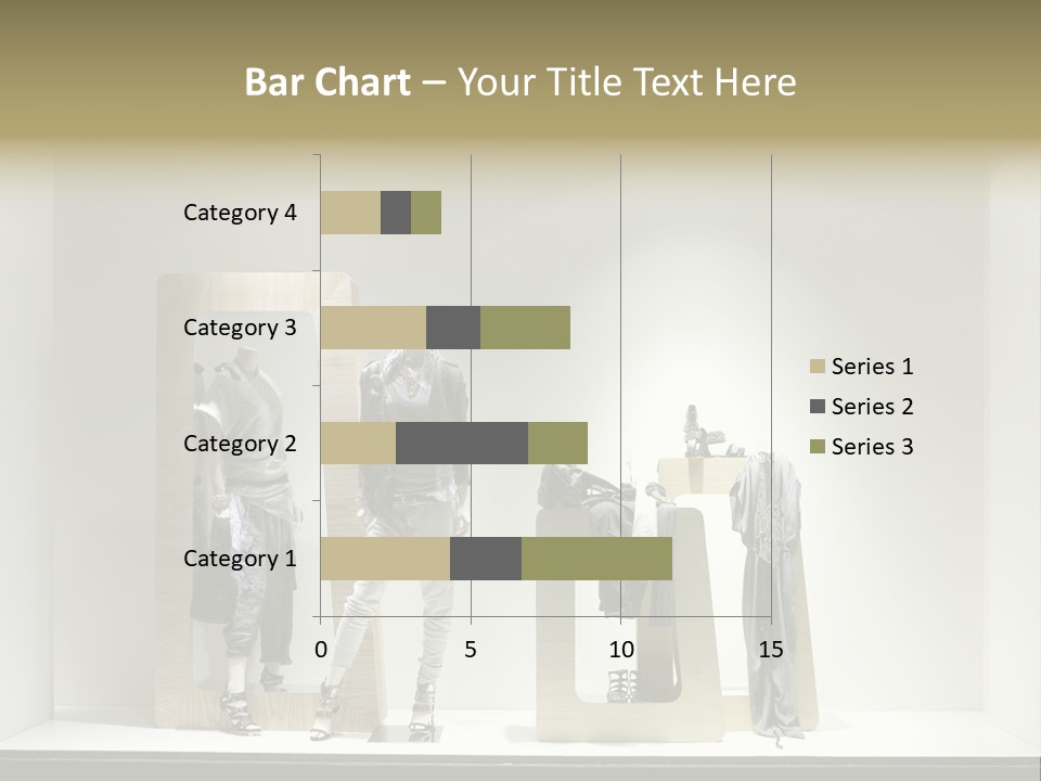 Window Glass Fashion PowerPoint Template
