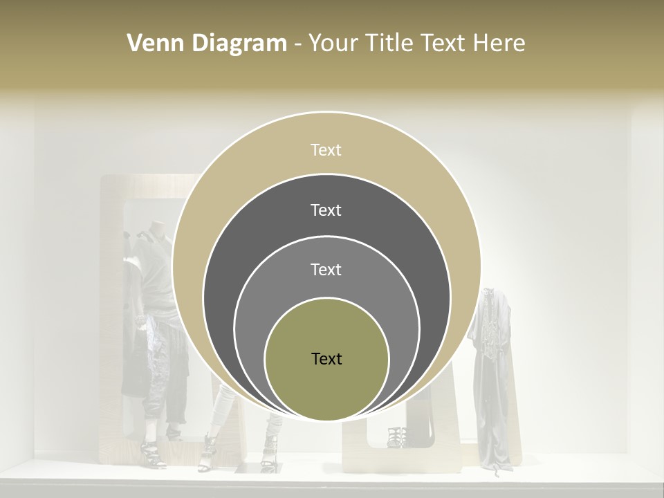 Window Glass Fashion PowerPoint Template