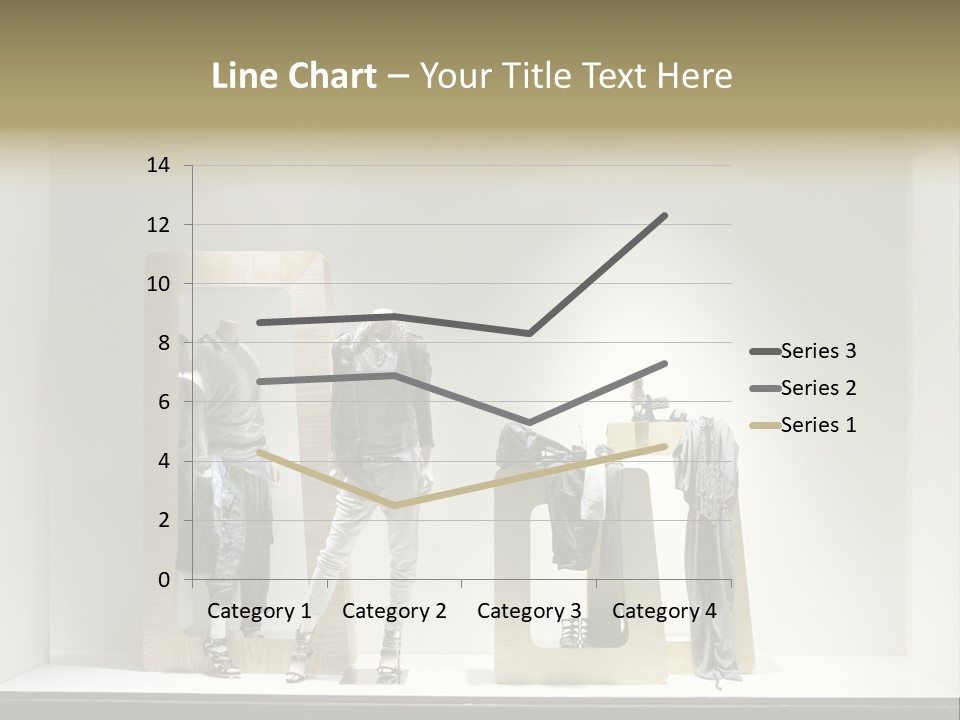 Window Glass Fashion PowerPoint Template
