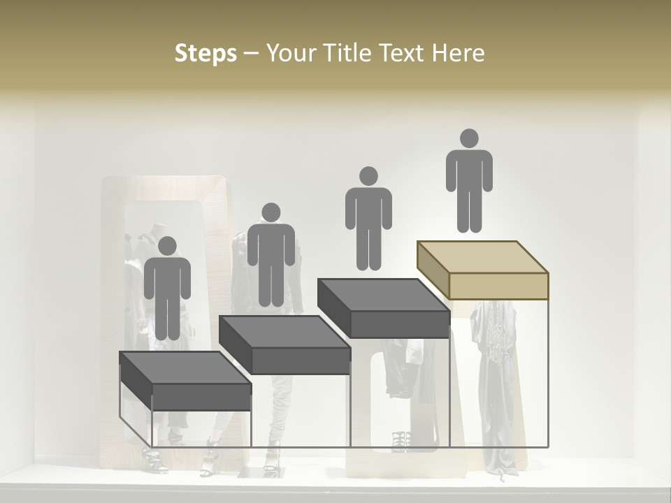 Window Glass Fashion PowerPoint Template