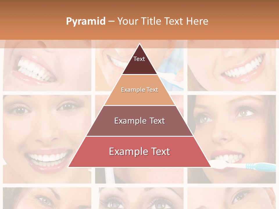 Mouth Female Dentist PowerPoint Template