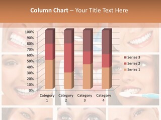 Mouth Female Dentist PowerPoint Template