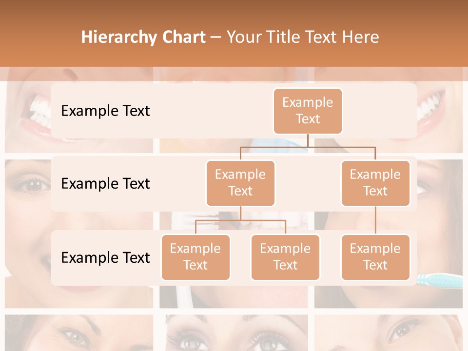 Mouth Female Dentist PowerPoint Template