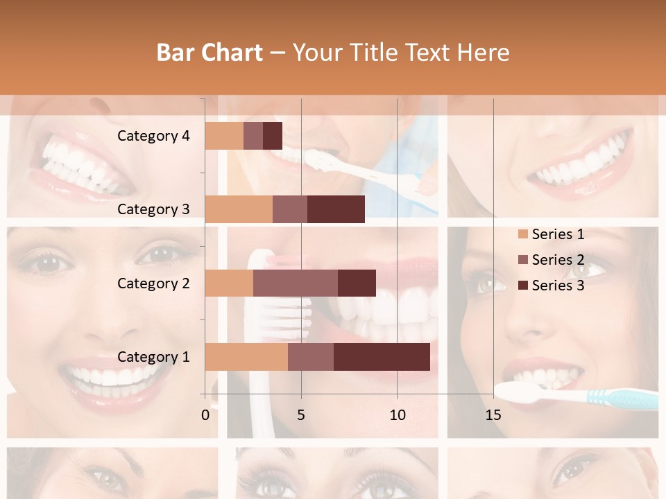 Mouth Female Dentist PowerPoint Template