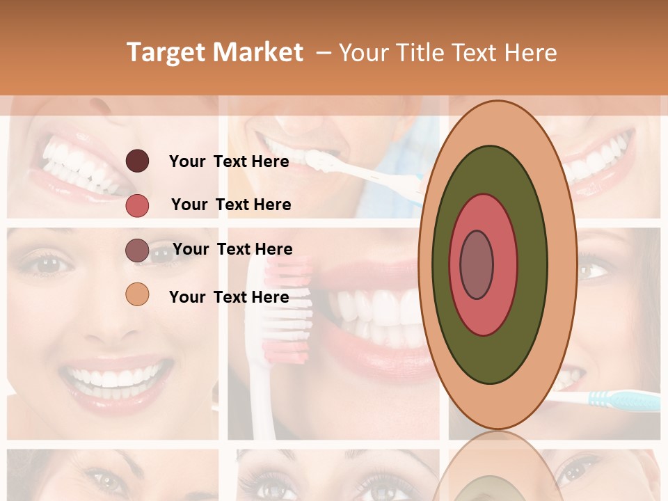 Mouth Female Dentist PowerPoint Template