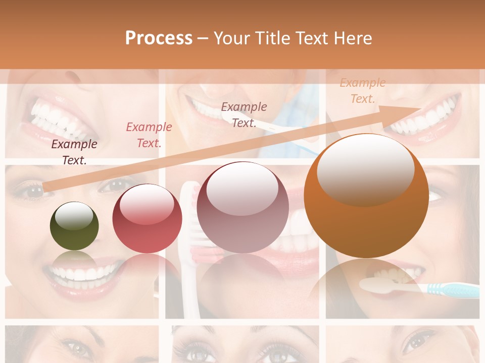 Mouth Female Dentist PowerPoint Template
