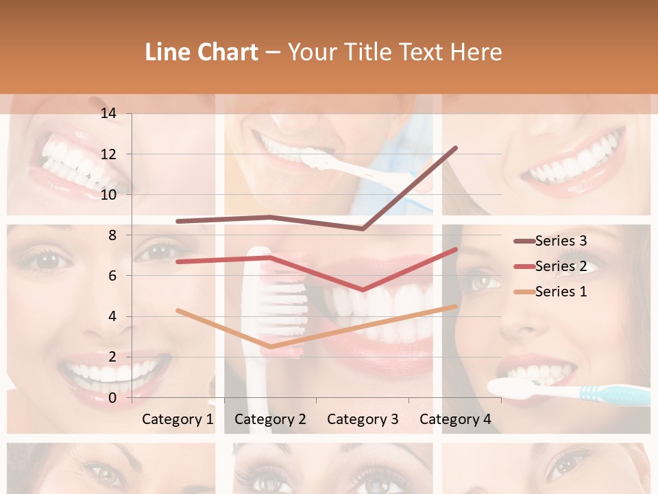 Mouth Female Dentist PowerPoint Template