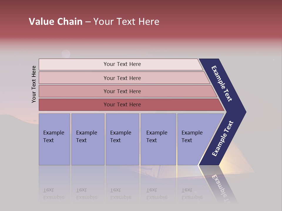 Stars Mountain Night PowerPoint Template