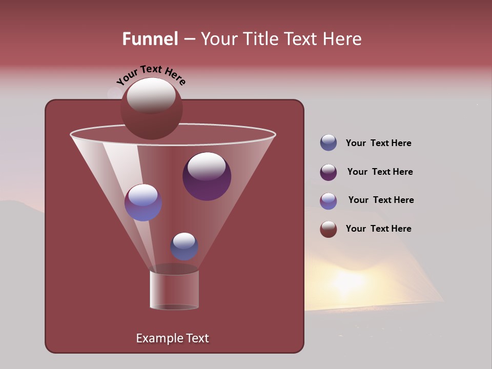 Stars Mountain Night PowerPoint Template