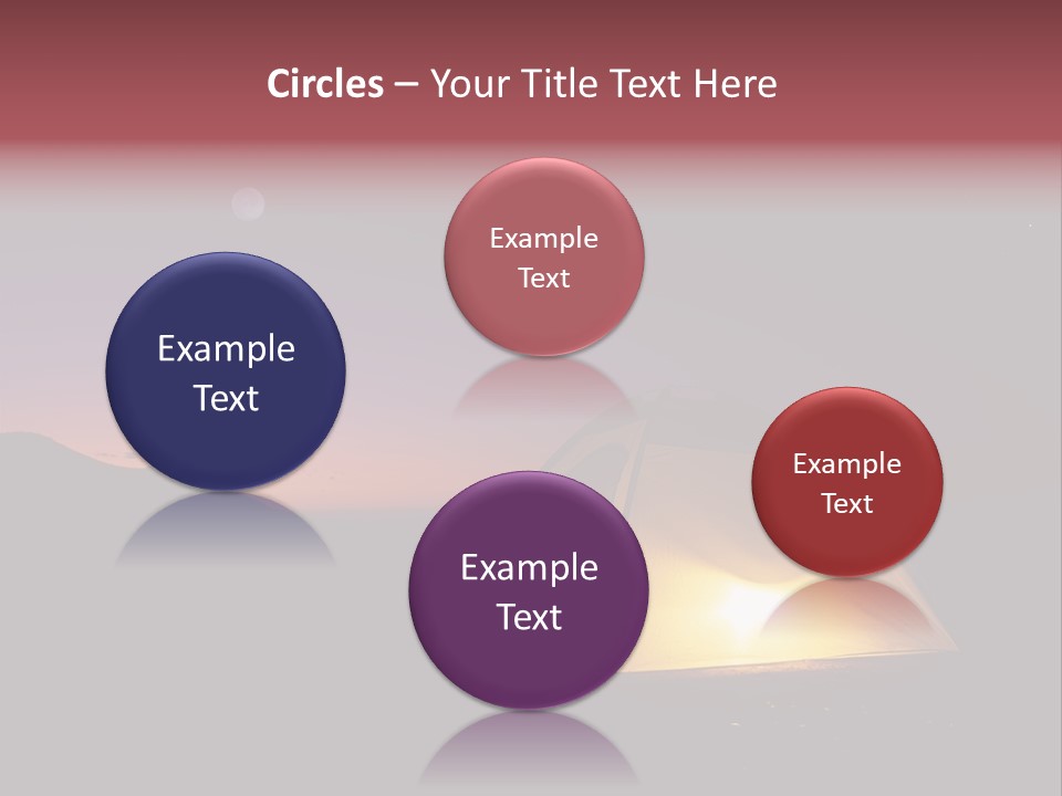 Stars Mountain Night PowerPoint Template