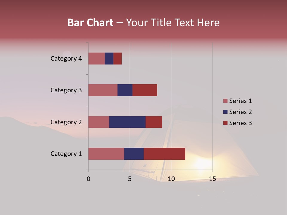 Stars Mountain Night PowerPoint Template