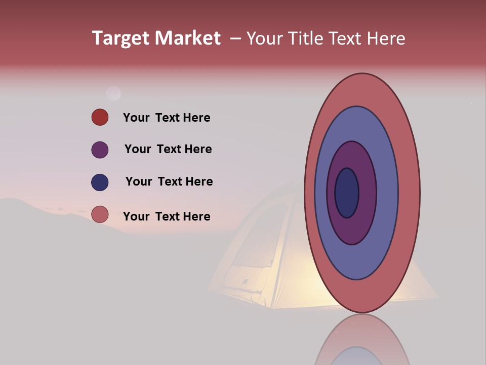 Stars Mountain Night PowerPoint Template