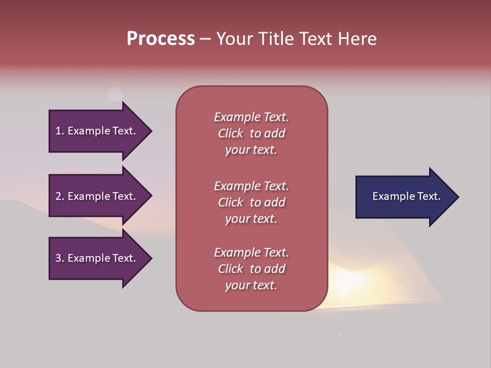 Stars Mountain Night PowerPoint Template