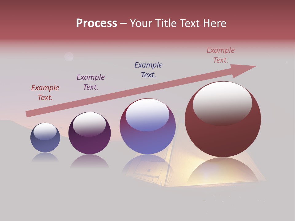 Stars Mountain Night PowerPoint Template