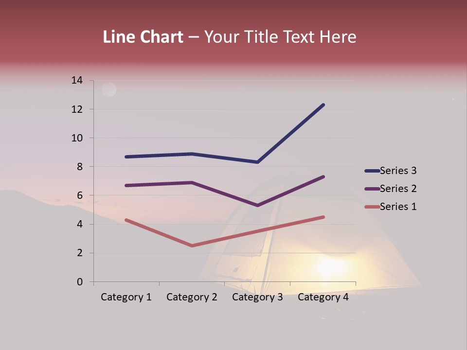 Stars Mountain Night PowerPoint Template