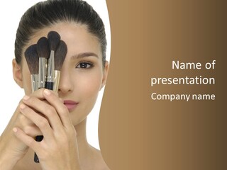 Elegance Makeup Skin PowerPoint Template